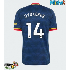 Arsenal Viktor Gyokeres #14 Vieraspaita 2026-27 Lyhythihainen Arsenal Viktor Gyokeres #14 Vieraspaita 2026-27 Lyhythihainen